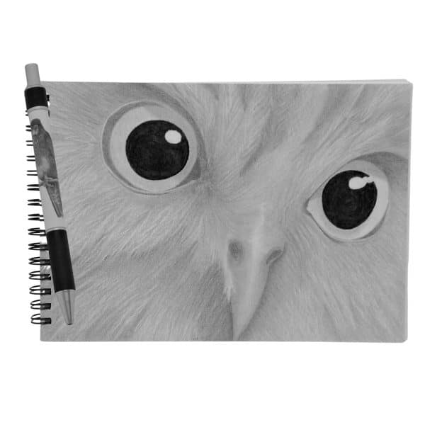 Notebook and Pen with Tricia Hewlett Artwork